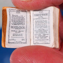 Load image into Gallery viewer, ABC or Alphabetical Railway Guide. >>RARE MICRO-MINIATURE RAILWAY TIMETABLE<< Publication Date: 1929 CONDITION: GOOD