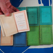 Load image into Gallery viewer, Miniature library of classical literature. Kaspar van Baerle, George Buchanan, Jacob Cats, Joannes Nicolai Secundus, John Owen, Helius Eobanus Hessus, & Marco Girolamo Vida. Publication Date: 1820 CONDITION: VERY GOOD