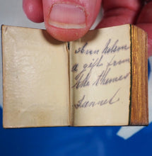 Load image into Gallery viewer, Bible in Miniature or a Concise History of both Testaments. >>MINIATURE BOOK/THUMB BIBLE<< Publication Date: 1845 CONDITION: VERY GOOD