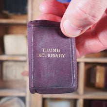 Load image into Gallery viewer, Bryce's Diamond English Dictionary. Comprising besides the ordinary and newest words in the language, short explanations of a large number of scientific, philosophical, literary and technical terms. 1896. CONDITION: VERY GOOD