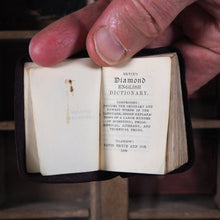 Load image into Gallery viewer, Bryce's Diamond English Dictionary. Comprising besides the ordinary and newest words in the language, short explanations of a large number of scientific, philosophical, literary and technical terms. 1896. CONDITION: VERY GOOD