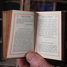 Load image into Gallery viewer, Chips from Dickens selected by Thomas Mason. Dickens, Charles. >>SCARCE MINI BRYCE PUBLICATION<< Publication Date: 1884 CONDITION: VERY GOOD