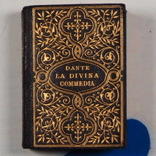 Load image into Gallery viewer, La divina commedia di Dante Alighieri. >>MINIATURE BOOK -LITERARY CLASSIC FINELY BOUND<< Dante Alighieri. Publication Date: 1898 Condition: Very Good