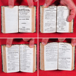 Le Desire des Francais, Etrennes Militaires et Historiques [MINIATURE FRENCH ALMANAC] Janet, C.P.L. [Compiler]. Publication Date: 1841 CONDITION: VERY GOOD