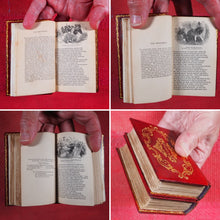Load image into Gallery viewer, Milton, John. Poetical works of John Milton &gt;&gt;MINIATURE SIGNED BINDING&lt;&lt;  Publication Date: 1840 CONDITION: VERY GOOD

