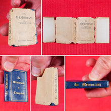 Load image into Gallery viewer, In Memoriam. &gt;&gt;MINIATURE BOOK WITH DUSTJACKET&lt;&lt; Tennyson, Alfred Lord. David Bryce &amp; Son, Glasgow. London, Henry Frowde, Oxford University Press. 1905 CONDITION: VERY GOOD
