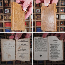 Load image into Gallery viewer, Divine Breathings of a Pious Soul Thirsting after Christ. In one hundred Meditations. &gt;&gt;1830s TASMANIA ASSOCIATION&lt;&lt; [Sherman, Thomas . Introduction by Christopher Perin.] Date: 1820 CONDITION: VERY GOOD
