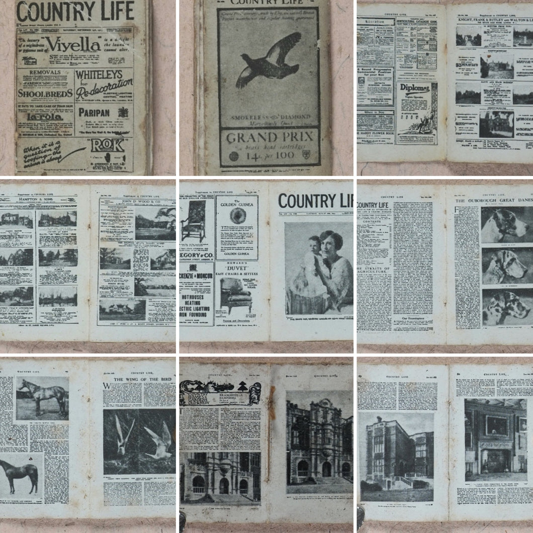 Country Life [Journal]: Saturday September 19th 1923. Country Life. London. 1923.