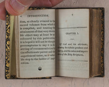 Load image into Gallery viewer, Juvenile Bible, or, History of the Old and New Testaments: in miniature: being a concise relation of events contained in the Holy Scriptures. Bysh, John. 52, Paternoster Row. London. [Circa 1819].
