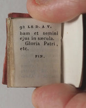 Load image into Gallery viewer, Petit Paroïssien de la Jeunesse. Lainé, Ad[olphe] R. Rue des S. Pères, 19. Paris. Circa 1840. &gt;&gt;MICRO-MINIATURE JUVENILE PRAYER BOOK&lt;&lt;
