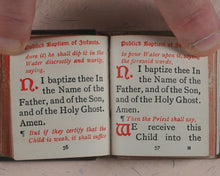 Load image into Gallery viewer, Ministration of Publick Baptism of Infants. Eyre &amp; Spottiswoode, 33, Paternoster Row, E.C. Edinburgh and New York. Circa 1905.
