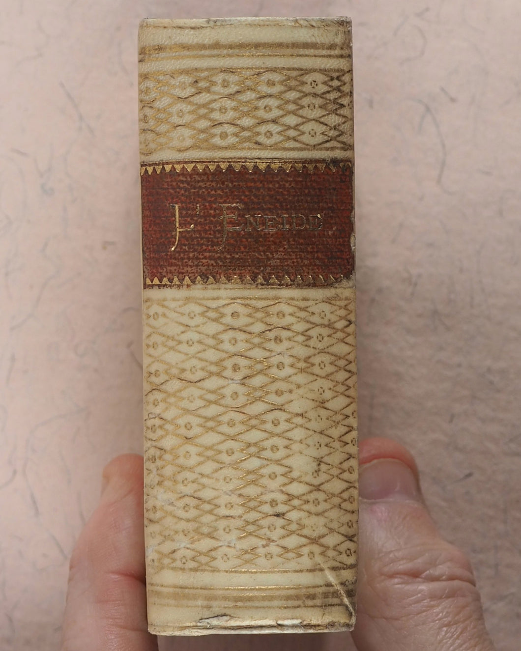 Virgilius Maro, Publius. L'Eneide, volgarizzata da Annibal Caro. Barbèra, G. Firenze. 1873. >>VIRGIL'S 'AENEID' IN UNCOMMON MINIATURE ITALIAN EDITION<<