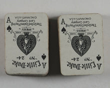 Load image into Gallery viewer, Miniature antique playing cards in contemporary box. United States Playing Card Company. Cincinnati, USA. Circa 1898.
