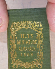 Load image into Gallery viewer, Tilt&#39;s Miniature Almanack. Various publishers. London. [1848-1870] &gt;&gt;RUN OF SCARCE COLLECTABLE ALMANACS&lt;&lt;
