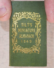 Load image into Gallery viewer, Tilt&#39;s Miniature Almanack. Various publishers. London. [1848-1870] &gt;&gt;RUN OF SCARCE COLLECTABLE ALMANACS&lt;&lt;
