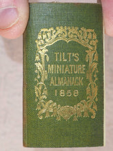 Load image into Gallery viewer, Tilt&#39;s Miniature Almanack. Various publishers. London. [1848-1870] &gt;&gt;RUN OF SCARCE COLLECTABLE ALMANACS&lt;&lt;
