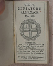 Load image into Gallery viewer, Tilt&#39;s Miniature Almanack. Various publishers. London. [1848-1870] &gt;&gt;RUN OF SCARCE COLLECTABLE ALMANACS&lt;&lt;

