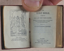 Load image into Gallery viewer, Holy Bible Containing the Old and New Testaments Translated out of the Original Tongues.by His majesty&#39;s special command. Glasgow: David Bryce and Son. London, Henry Frowde, Oxford University Press Warehouse, Amen Corner. 1896.
