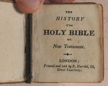 Load image into Gallery viewer, History of the Holy Bible and New Testament.
