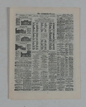 Load image into Gallery viewer, Times Newspaper. Miniature Facsimile of The Times printed for Her Majesty Queen Mary&#39;s Dolls&#39; House. Times. [London]. 1924.
