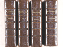 Load image into Gallery viewer, Paroissien Romain très complet. Approuvé par son émminence le Cardinal Meignan Archvêque de Tours. Mame et Fils, Alfred.Tours.1894. &gt;&gt;SET OF 4 MINIATURE FINE SIGNED BINDINGS&lt;&lt;

