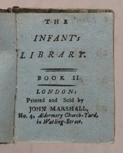 Load image into Gallery viewer, Marshall, John. Infant&#39;s Library. [Book2] (Spelling Book or &amp; Syllabary). Marshall, John. No. 4 Aldermary Churchyard in Watling Street. London. Circa 1800
