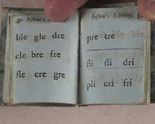 Load image into Gallery viewer, Marshall, John. Infant&#39;s Library. [Book2] (Spelling Book or &amp; Syllabary). Marshall, John. No. 4 Aldermary Churchyard in Watling Street. London. Circa 1800
