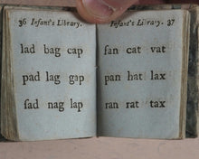 Load image into Gallery viewer, Marshall, John. Infant&#39;s Library. [Book2] (Spelling Book or &amp; Syllabary). Marshall, John. No. 4 Aldermary Churchyard in Watling Street. London. Circa 1800
