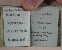 Load image into Gallery viewer, Marshall, John. Infant&#39;s Library. [Book2] (Spelling Book or &amp; Syllabary). Marshall, John. No. 4 Aldermary Churchyard in Watling Street. London. Circa 1800
