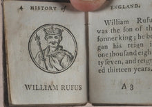 Load image into Gallery viewer, Marshall, John. Infant&#39;s Library.[Book 16] A Short History of England for the Infant&#39;s Library. Marshall, John. No. 4 Aldermary Churchyard in Watling Street. London. C.1800.
