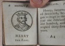 Load image into Gallery viewer, Marshall, John. Infant&#39;s Library.[Book 16] A Short History of England for the Infant&#39;s Library. Marshall, John. No. 4 Aldermary Churchyard in Watling Street. London. C.1800.
