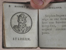 Load image into Gallery viewer, Marshall, John. Infant&#39;s Library.[Book 16] A Short History of England for the Infant&#39;s Library. Marshall, John. No. 4 Aldermary Churchyard in Watling Street. London. C.1800.
