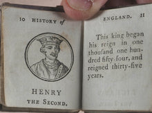 Load image into Gallery viewer, Marshall, John. Infant&#39;s Library.[Book 16] A Short History of England for the Infant&#39;s Library. Marshall, John. No. 4 Aldermary Churchyard in Watling Street. London. C.1800.
