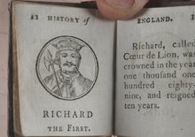 Load image into Gallery viewer, Marshall, John. Infant&#39;s Library.[Book 16] A Short History of England for the Infant&#39;s Library. Marshall, John. No. 4 Aldermary Churchyard in Watling Street. London. C.1800.
