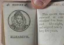 Load image into Gallery viewer, Marshall, John. Infant&#39;s Library.[Book 16] A Short History of England for the Infant&#39;s Library. Marshall, John. No. 4 Aldermary Churchyard in Watling Street. London. C.1800.
