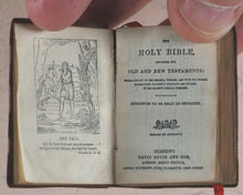 Load image into Gallery viewer, Holy Bible containing Old and New testaments Bryce, David &amp; Son. Glasgow. 1901. Burns Bible in antique &#39;renaissance&#39; style binding.
