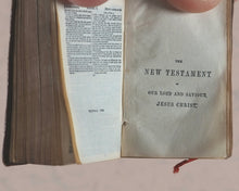 Load image into Gallery viewer, Holy Bible containing Old and New testaments Bryce, David &amp; Son. Glasgow. 1901. Burns Bible in antique &#39;renaissance&#39; style binding.
