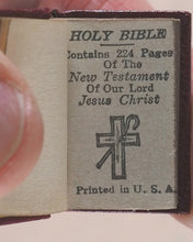 Load image into Gallery viewer, New Testament. No publisher. [Detroit]. Circa 1930.
