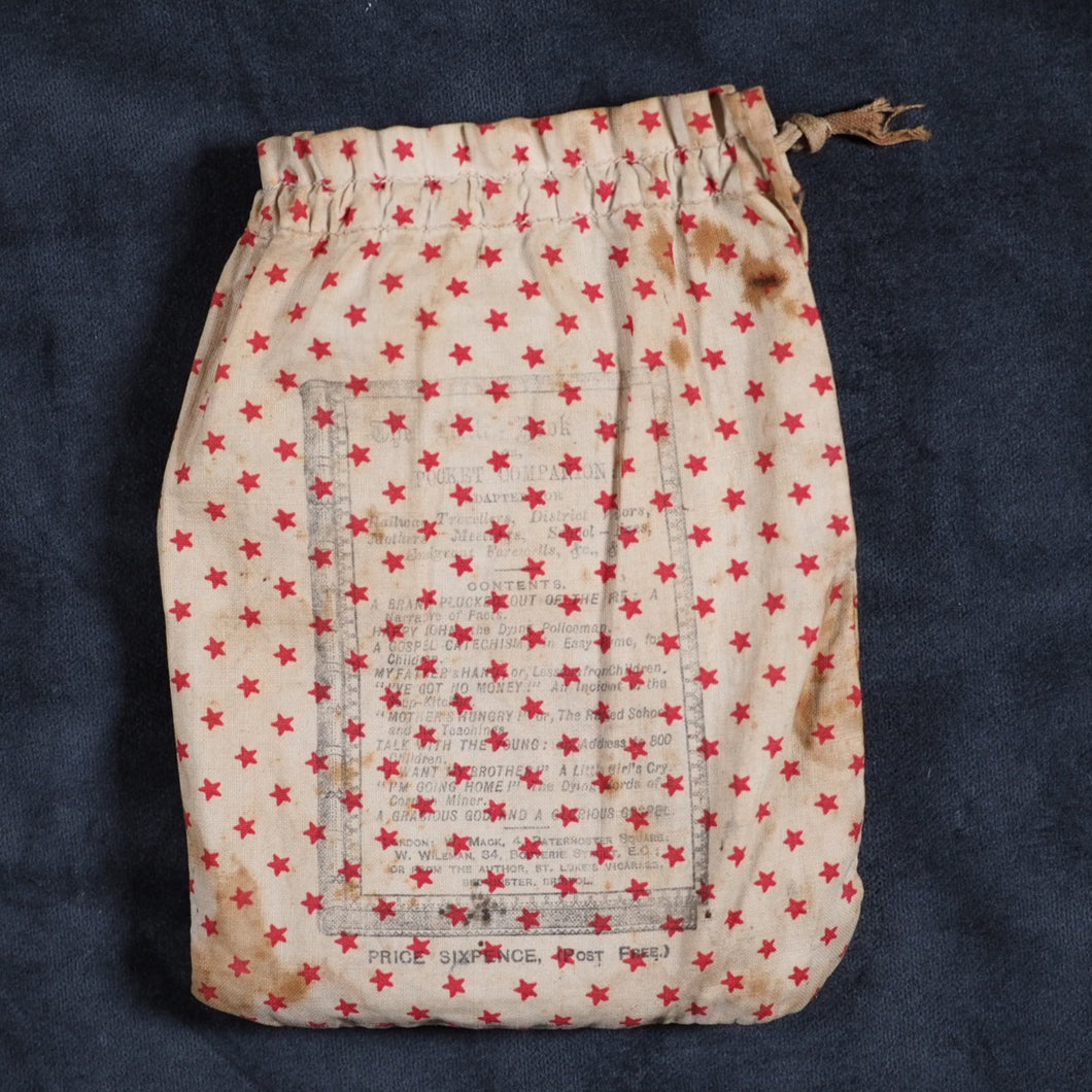 Doudney, D.A. Little Book bag or, Pocket Companion adapted for Railway Travellers, District Visitors, Mothers' Meetings, School Prizes, Emigrant Farewells &c. &c. Mack, W. & W. Wileman or from the author, St. Luke's Vicarage Bedminster, Bristol. 1866.