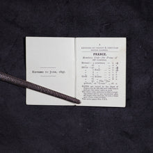 Load image into Gallery viewer, Cook, Thomas. Table of Foreign Moneys, shewing approximate value in sterling. Cook, Thomas &amp; Son. Ludgate Circus. London. 1897
