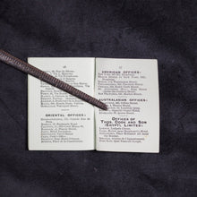 Load image into Gallery viewer, Cook, Thomas. Table of Foreign Moneys, shewing approximate value in sterling. Cook, Thomas &amp; Son. Ludgate Circus. London. 1897
