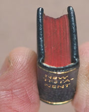 Load image into Gallery viewer, New Testament of the Lord and Saviour Jesus Christ. Bryce, David &amp; Son.Glasgow. 1895. &gt;&gt;Wonderfully bound micro-miniature New Testament&lt;&lt;
