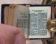 Load image into Gallery viewer, New Testament of the Lord and Saviour Jesus Christ. Bryce, David &amp; Son.Glasgow. 1895. &gt;&gt;Wonderfully bound micro-miniature New Testament&lt;&lt;
