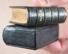 Load image into Gallery viewer, Holy Bible containing Old and New testaments. Bryce, David &amp; Son. Glasgow. 1896.&gt;&gt;Gorgeously rebound English miniature Bible&lt;&lt;
