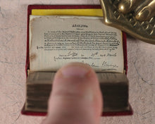 Load image into Gallery viewer, Holy Bible containing Old and New testaments. Bryce, David &amp; Son. Glasgow. 1901. &gt;&gt;Fabulously rebound miniature English Bible&lt;&lt;
