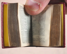 Load image into Gallery viewer, Holy Bible containing Old and New testaments. Bryce, David &amp; Son. Glasgow. 1901. &gt;&gt;Fabulously rebound miniature English Bible&lt;&lt;
