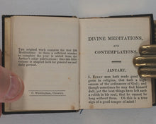 Load image into Gallery viewer, Sibb[e]s, Richard. Divine Meditations. Religious Tract Society. The Depository, 56 Paternoster Row. London. [Circa 1841].

