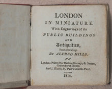 Load image into Gallery viewer, Miniature Historic Library,  in Eight volumes. Early illustrated miniature children&#39;s books in oak chest. Alfred Mills. Darton and Harvey. London. 1807-
