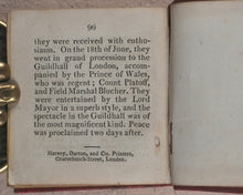 Load image into Gallery viewer, Miniature Historic Library,  in Eight volumes. Early illustrated miniature children&#39;s books in oak chest. Alfred Mills. Darton and Harvey. London. 1807-
