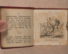 Load image into Gallery viewer, Miniature Historic Library,  in Eight volumes. Early illustrated miniature children&#39;s books in oak chest. Alfred Mills. Darton and Harvey. London. 1807-
